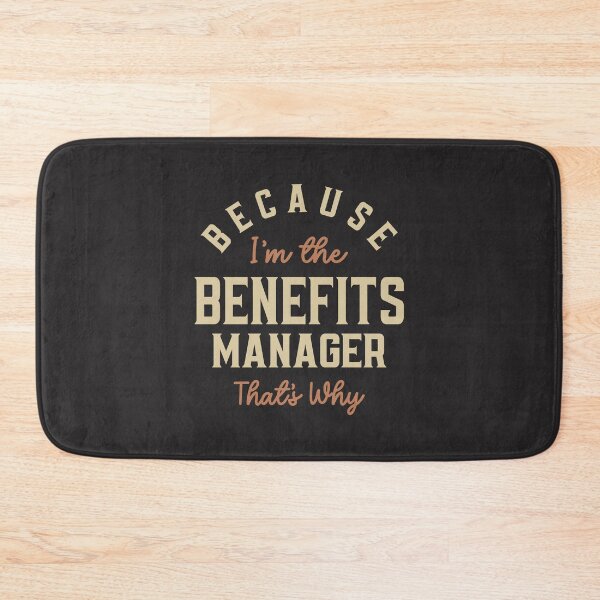 Item preview, Benefits Manager Job Occupation Birthday Worker designed and sold by cidolopez.