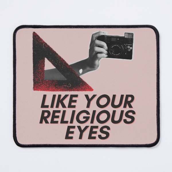 Item preview, Religious Eyes - Weird Surreal Bad Translation designed and sold by raspberry-tea.