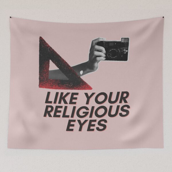 Item preview, Religious Eyes - Weird Surreal Bad Translation designed and sold by raspberry-tea.