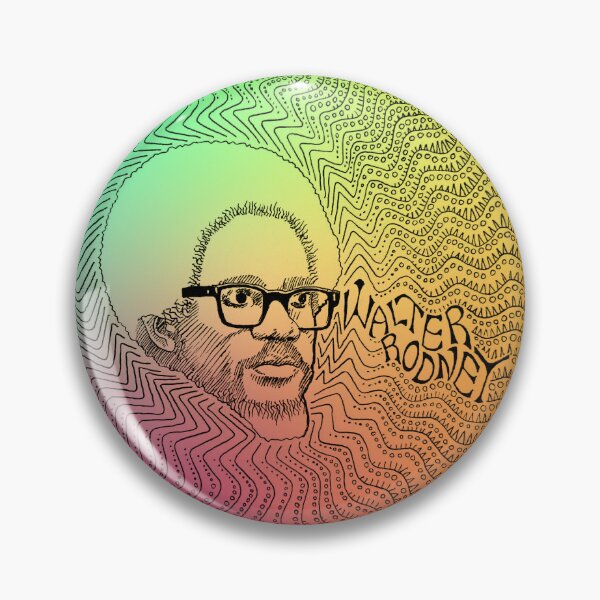 Walter Rodney Gradient Pin