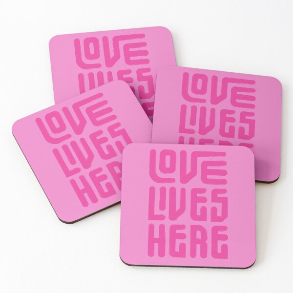 Item preview, Love Lives Here Minimal designed and sold by Creatoe.