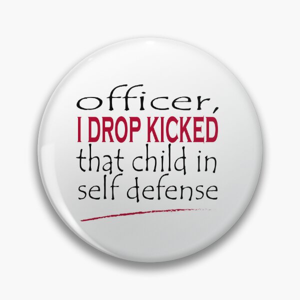 Item preview, Officer i drop kicked that child in self defense Essential T-Shirt  designed and sold by AdOmar.