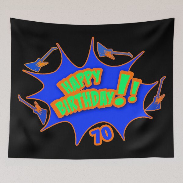 Item preview, 70th birthday guitarist designed and sold by Astralia.