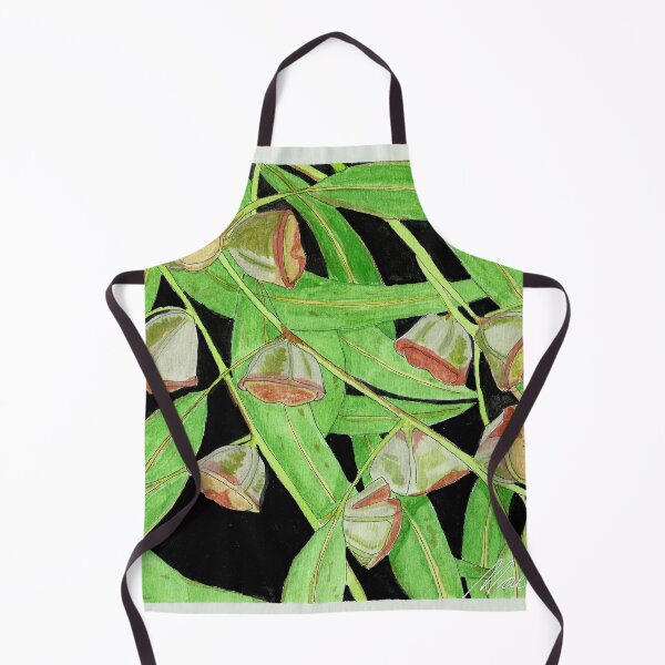Item preview, Illustration of Eucalyptus leaves and fruits in watercolor designed and sold by Malu-Iriarte.