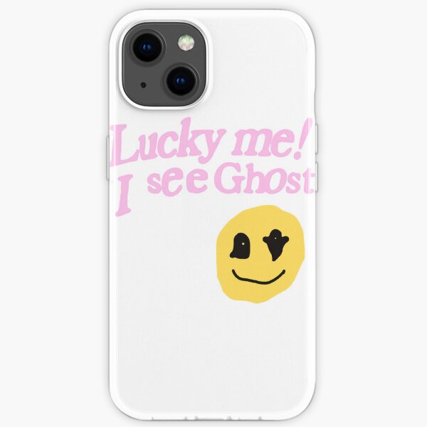 Coque iPhone « kanye west chanceux moi je vois des fantômes » par feliciadesigns