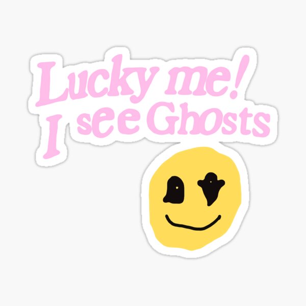 kanye west lucky me i see ghosts  Sticker