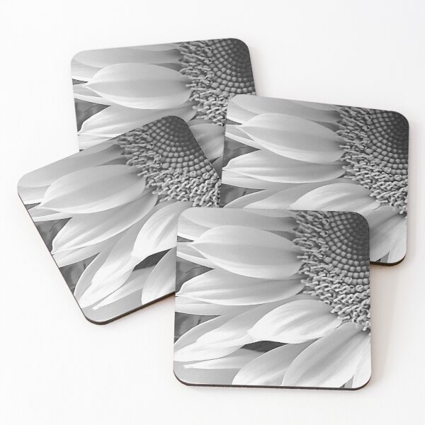 Item preview, Breathtaking Black And White Daisy Floral Fine Art designed and sold by DEC02.