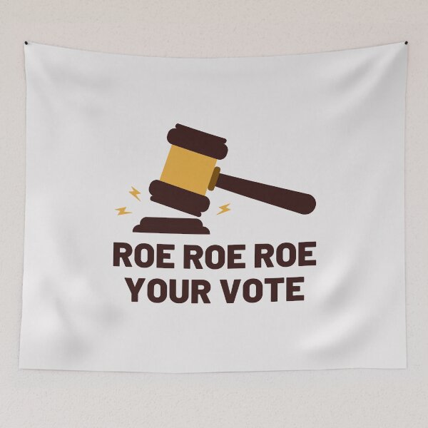 Item preview, Roe Roe Roe Your Vote Pro-Choice feminists Womens Rights designed and sold by SweetbeStore.