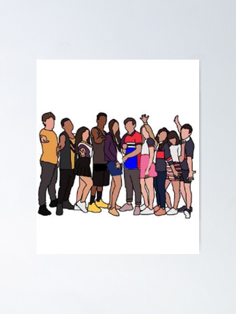 Greenhouse Academy Cast Season 4 Sticker Poster For Sale By Ilyasde28 Redbubble