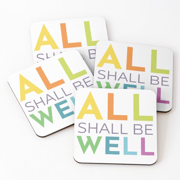 Item preview, Julian of Norwich Quote - All Shall Be Well designed and sold by revwog1974.