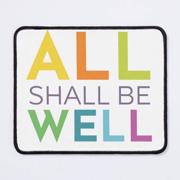 Item preview, Julian of Norwich Quote - All Shall Be Well designed and sold by revwog1974.