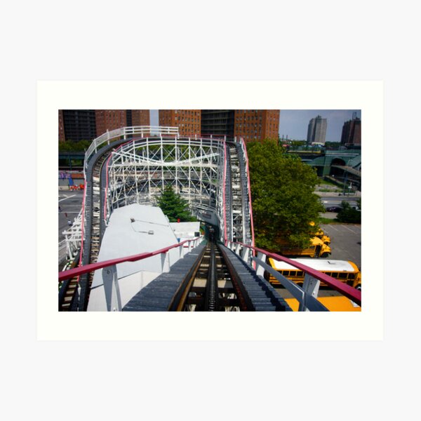 Ride the Coney Island Cyclone Art Print