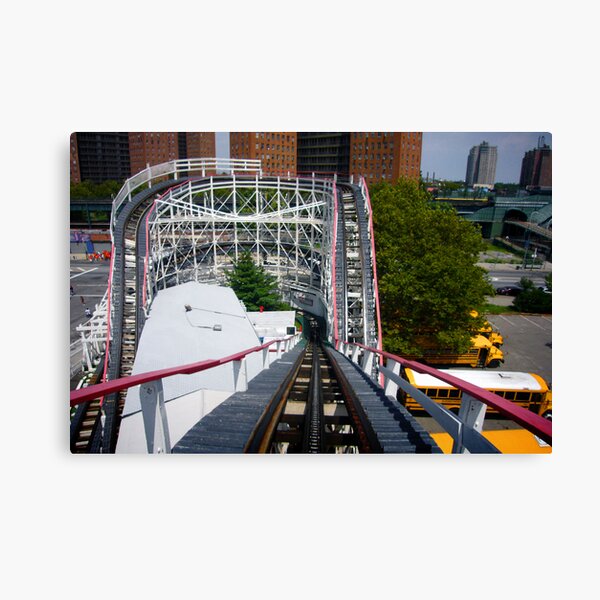 Ride the Coney Island Cyclone Canvas Print