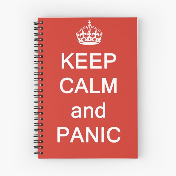 Item preview, Keep Calm & Panic designed and sold by tees-n-treats.