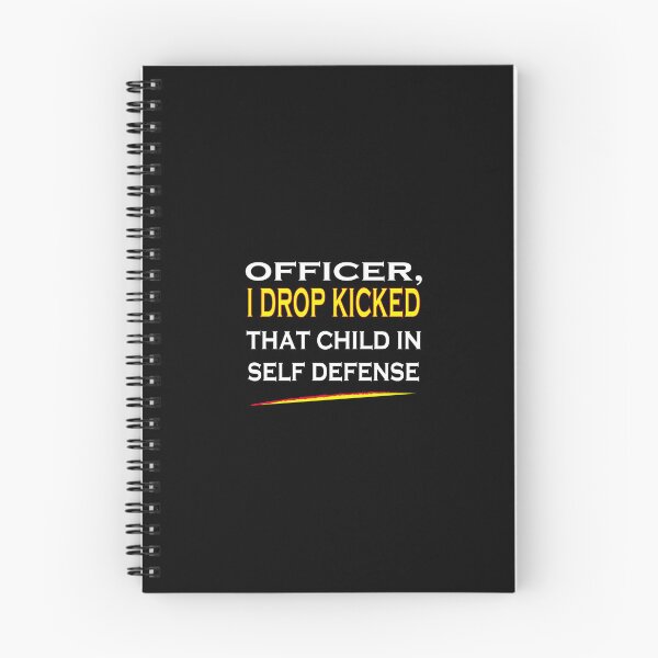 Item preview, Officer i drop kicked that child in self defense Essential T-Shirt  designed and sold by AdOmar.
