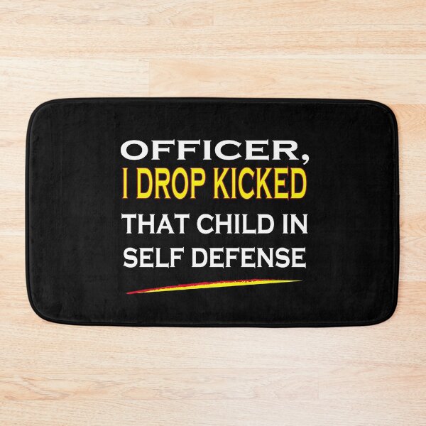 Item preview, Officer i drop kicked that child in self defense Essential T-Shirt  designed and sold by AdOmar.