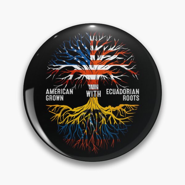 Item preview, American Grown With Ecuadorian Roots Tree Ecuador Flag designed and sold by MoHaCo.