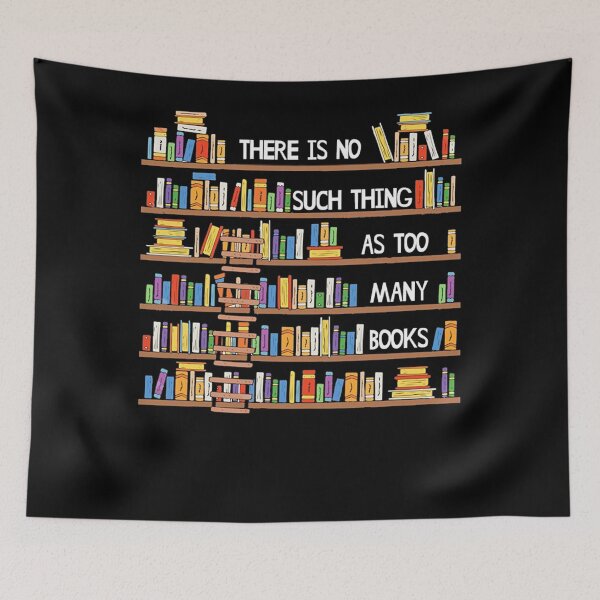 Item preview, As Too Many Books Lover designed and sold by Sharon Jackson.