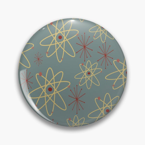 Item preview, atom 1950's pattern blue designed and sold by marie scowen.