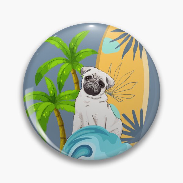 Item preview, Pug divirtiéndose 2 designed and sold by QuantumRocks21.