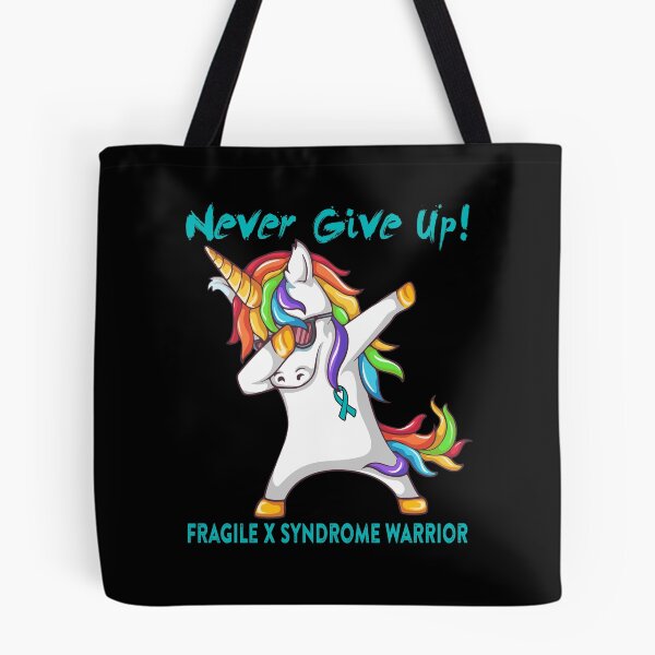 Item preview, Fragile X Syndrome Warrior - Never Give Up! - Support Fragile X Syndrome Warrior Gifts designed and sold by whlrcheryl.