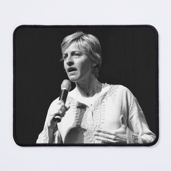 Item preview, Ellen DeGeneres - BW Photograph designed and sold by ConcertImages.