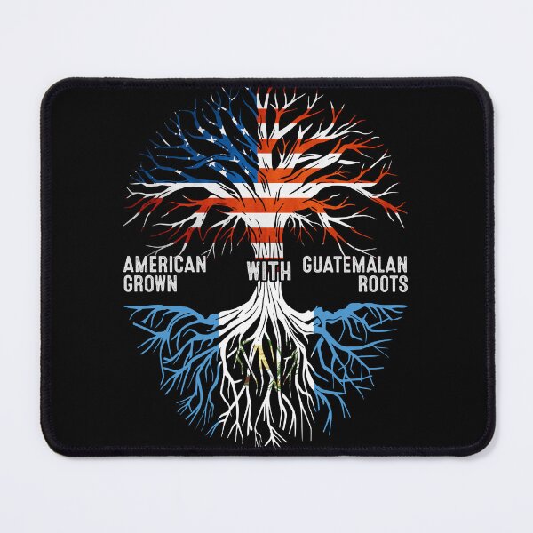 Item preview, American Grown With Guatemalan Roots Tree Guatemala Flag designed and sold by MoHaCo.