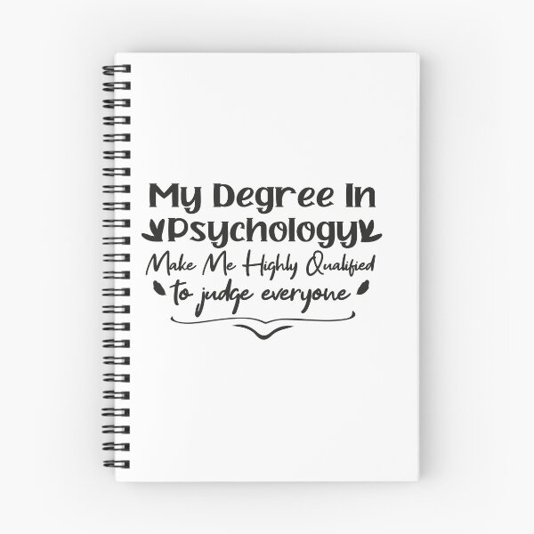 Item preview, my degree in psychology make me highly qualified to judge everyon designed and sold by Mer Yem.