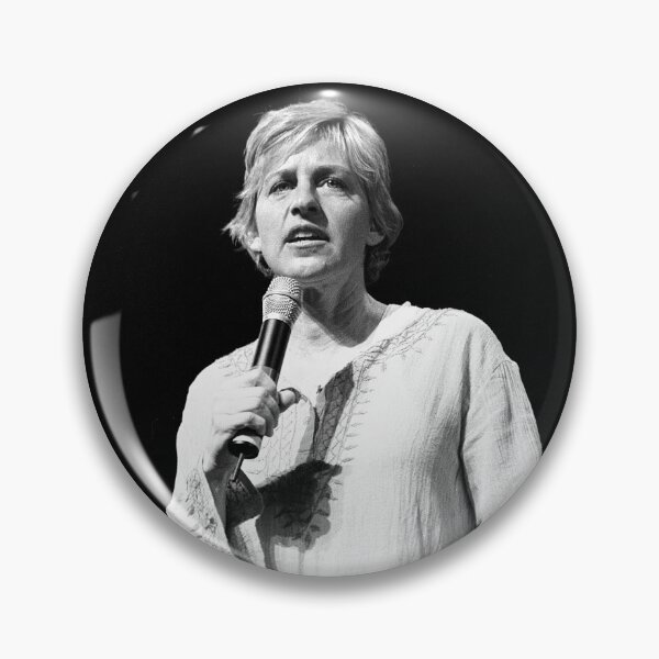 Item preview, Ellen DeGeneres - BW Photograph designed and sold by ConcertImages.