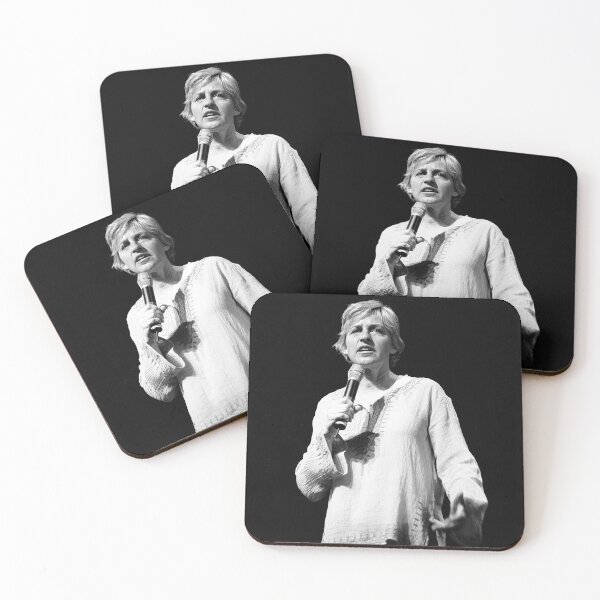 Item preview, Ellen DeGeneres - BW Photograph designed and sold by ConcertImages.