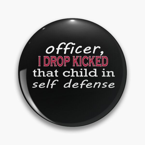 Item preview, Officer i drop kicked that child in self defense Essential T-Shirt  designed and sold by AdOmar.