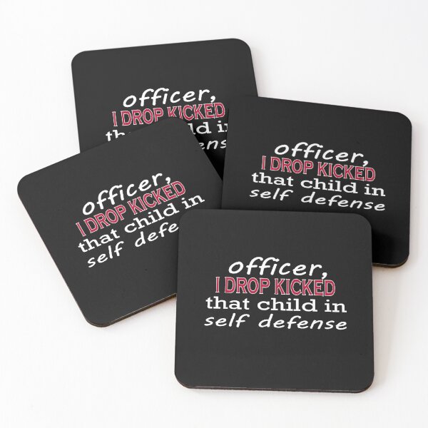 Item preview, Officer i drop kicked that child in self defense Essential T-Shirt  designed and sold by AdOmar.