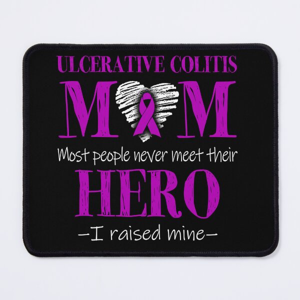 Item preview, Proud Ulcerative Colitis Mom HERO I Raised Mine designed and sold by Mnrshirley.