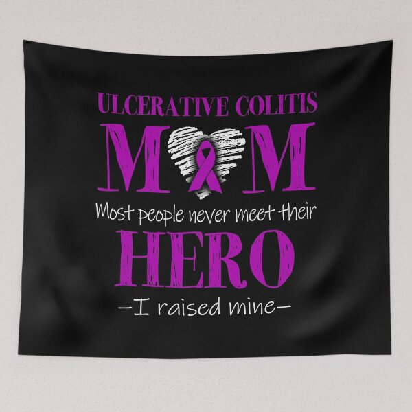 Item preview, Proud Ulcerative Colitis Mom HERO I Raised Mine designed and sold by Mnrshirley.