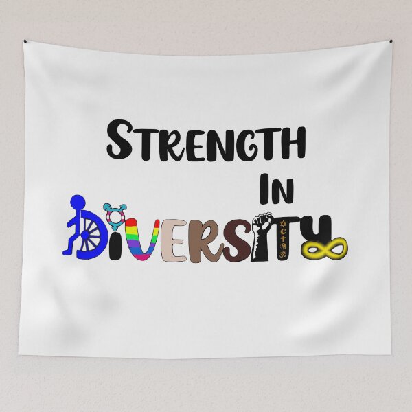 Item preview, Strength in Diversity  designed and sold by EmyBeeDesigns.