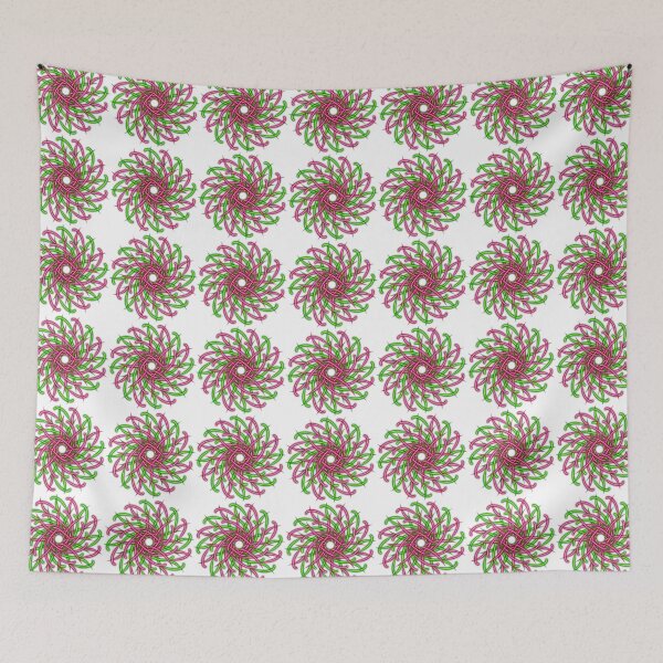 Item preview, Green and Pink Mandala, Abstract Art designed and sold by Meo Design.