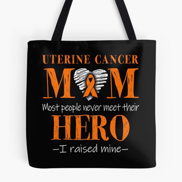Item preview, Proud Uterine Cancer Mom HERO I Raised Mine designed and sold by Mnrshirley.