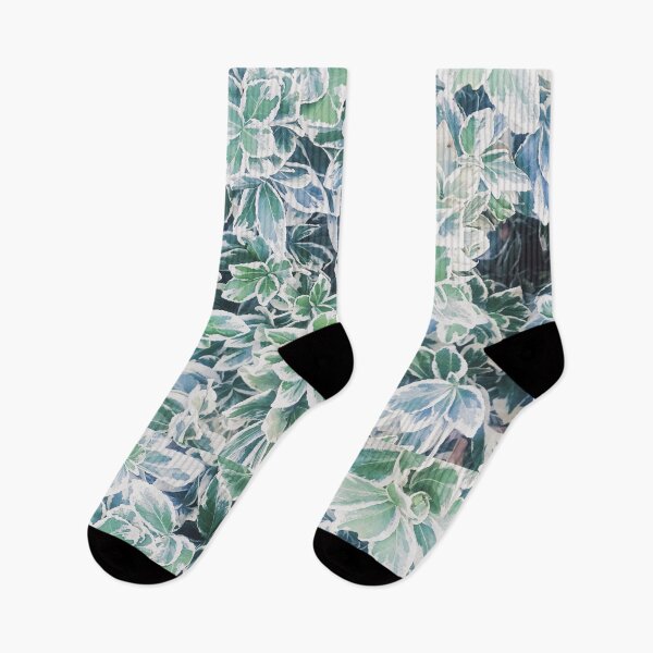 Item preview, White green ivy leaves designed and sold by NelBo.