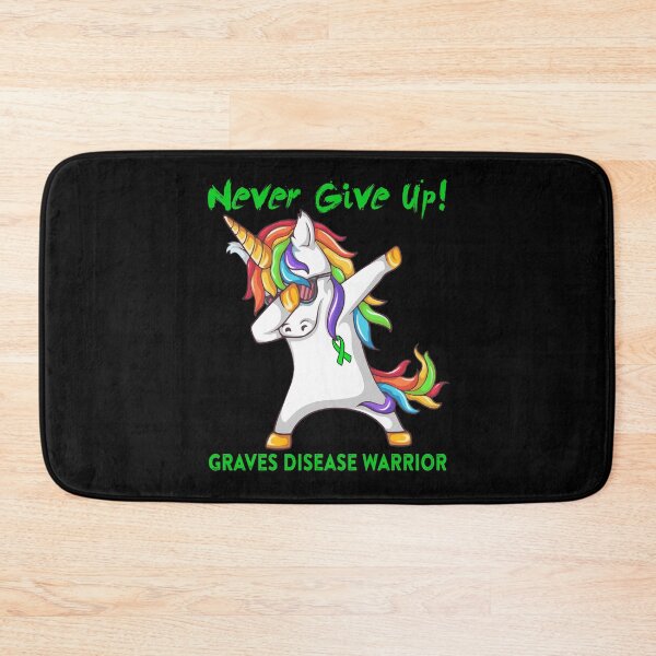 Item preview, Graves Disease Warrior - Never Give Up! - Support Graves Disease Warrior Gifts designed and sold by whlrcheryl.