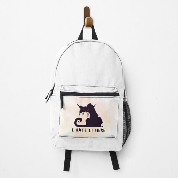 Item preview, I Hate It Here ~ Angry Cat designed and sold by Edenglow Prints & Peculiars.