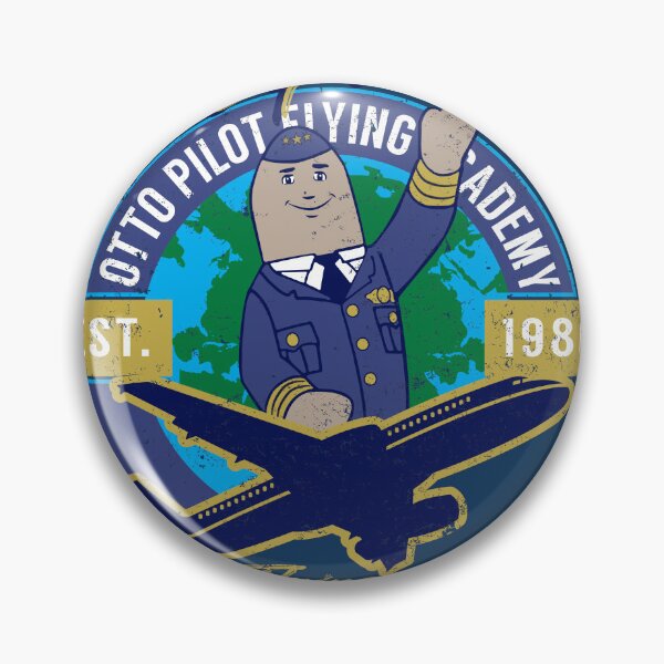 Item preview, Otto Pilot Flying Academy designed and sold by Alema Art.
