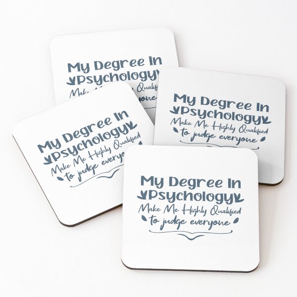 Item preview,  my degree in psychology make me highly qualified to judge everyon designed and sold by Mer Yem.