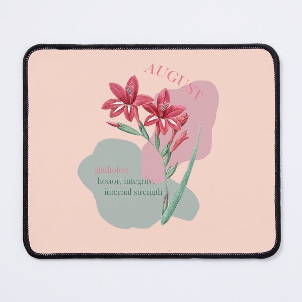 Item preview, August Birthday Month Flower - Gladiolus Meaning Language of Flowers designed and sold by anthologies.