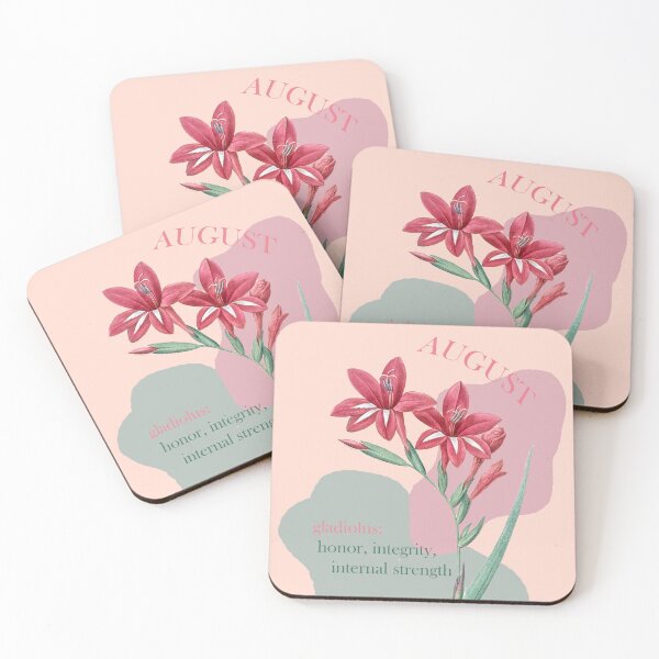 Item preview, August Birthday Month Flower - Gladiolus Meaning Language of Flowers designed and sold by anthologies.