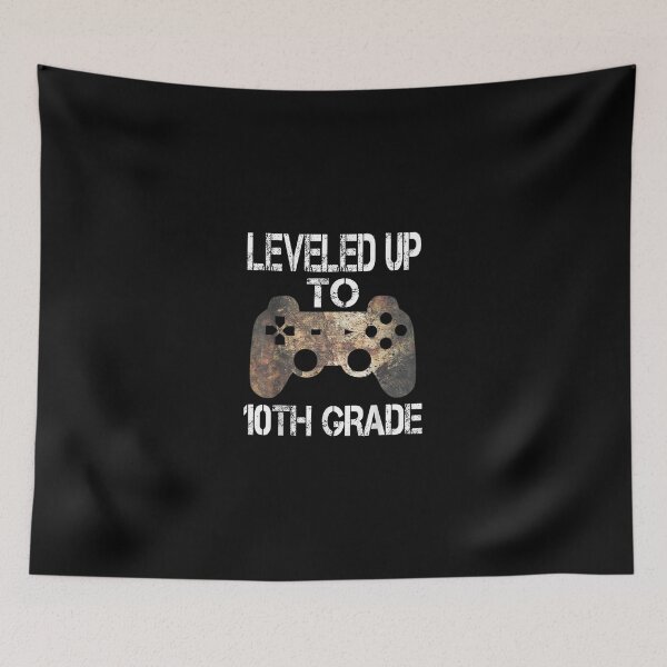 Item preview, Leveled Up To 10th Grade Gamer Back To School First Day Boys T-Shirt designed and sold by BurgmeierDrake.
