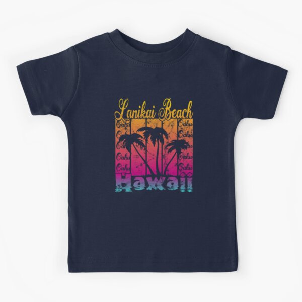 "Lanikai Beach Oahu Hawaii" Kids TShirt for Sale by phys Redbubble