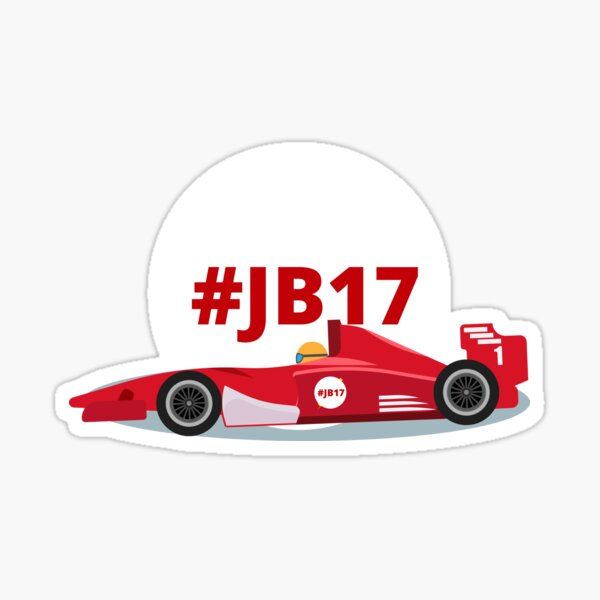 JULES BIANCHI RIP Formula 1 F1 100mm Stickers Adesivi in Vinile Per Auto x2 