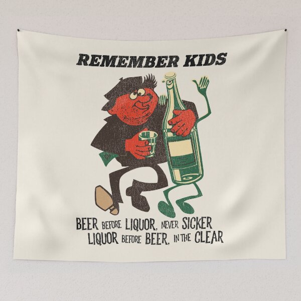 Item preview, Liquor Before Beer In The Clear designed and sold by ourkid.