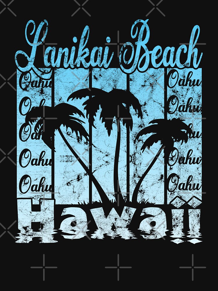 "Lanikai Beach Oahu Hawaii" Tshirt for Sale by phys Redbubble