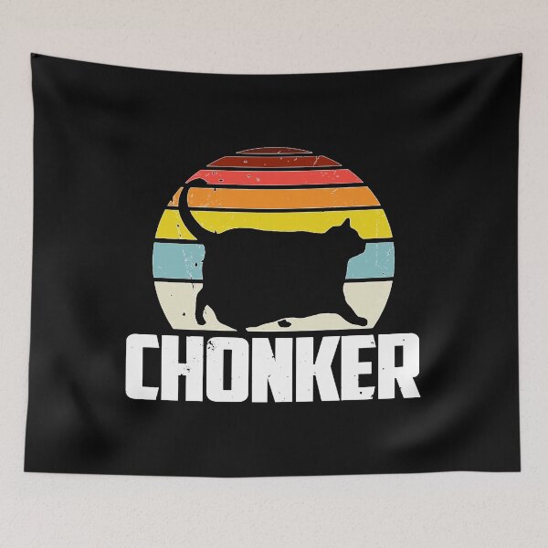 Item preview, Chonker Fat Cat Meme Funny Chonk Cat designed and sold by coupewike.